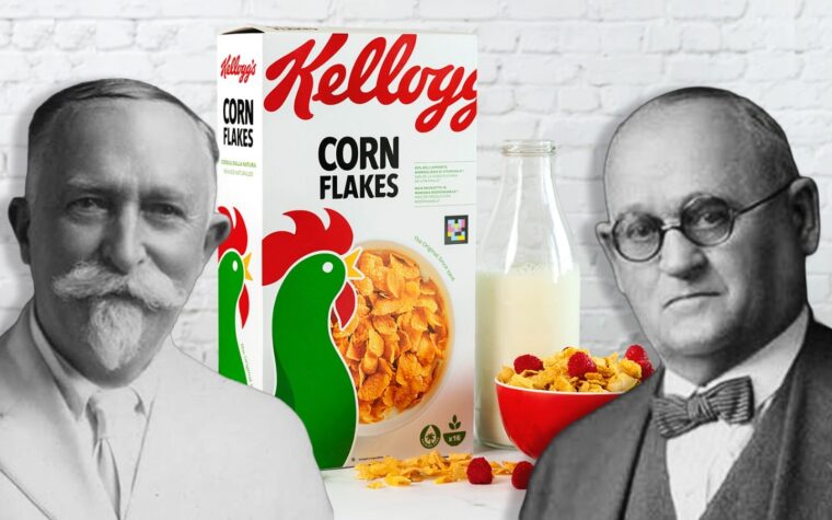 A história dos irmãos Kellogg e a criação dos Corn Flakes