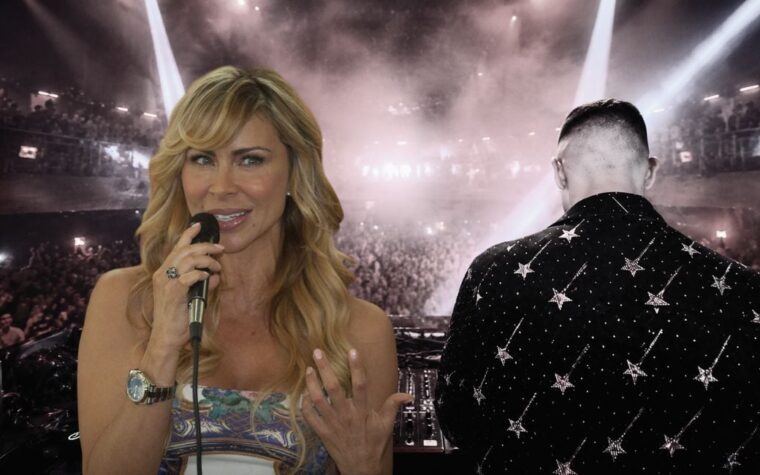 Aylín Mujica se despide de su hijo Mauro Menéndez