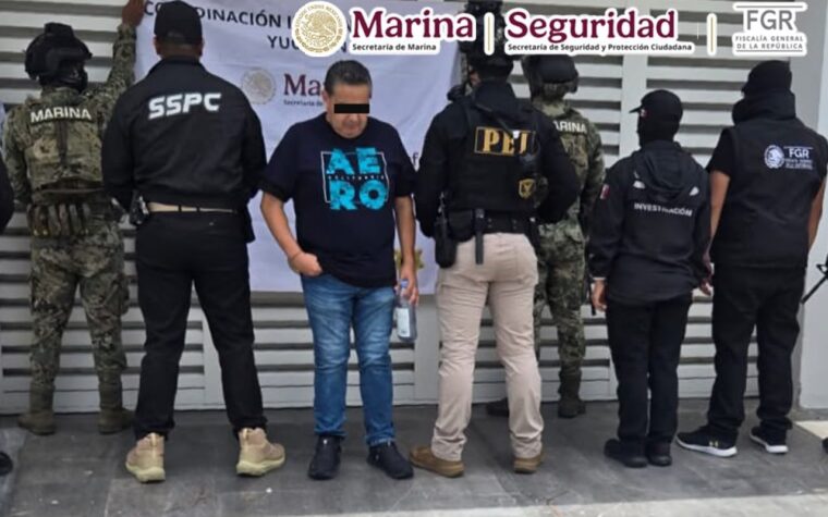 Detienen a operador financiero de cártel en Mérida y se confiscan 15 autos de lujo
