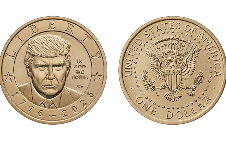 Casa de la Moneda emite moeda com rosto de Trump