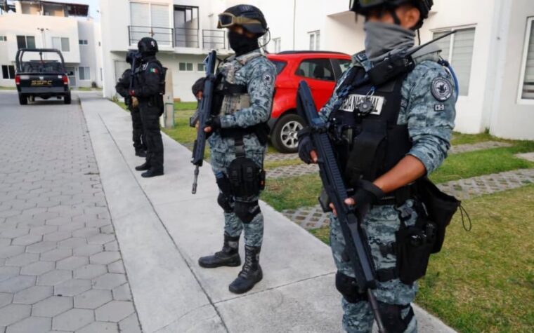 Detenção de 6 suspeitos de extorsão em Morelos