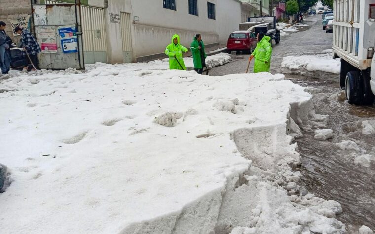Alertan por lluvias y granizo en 9 alcaldías de CDMX